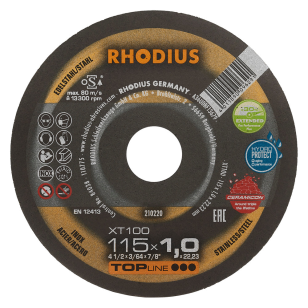 Rhodius Trennscheibe extradünn XT100 EXTENDED, gerade