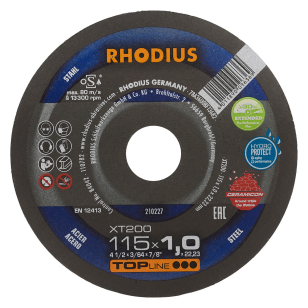 Rhodius Trennscheibe extradünn XT200 EXTENDED, gerade