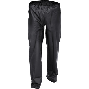 Stretch-Regenbundhose, PU- beschichtet, schwarz